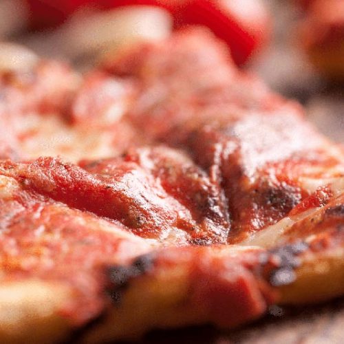 Trancio di pizza al taglio a Rimini