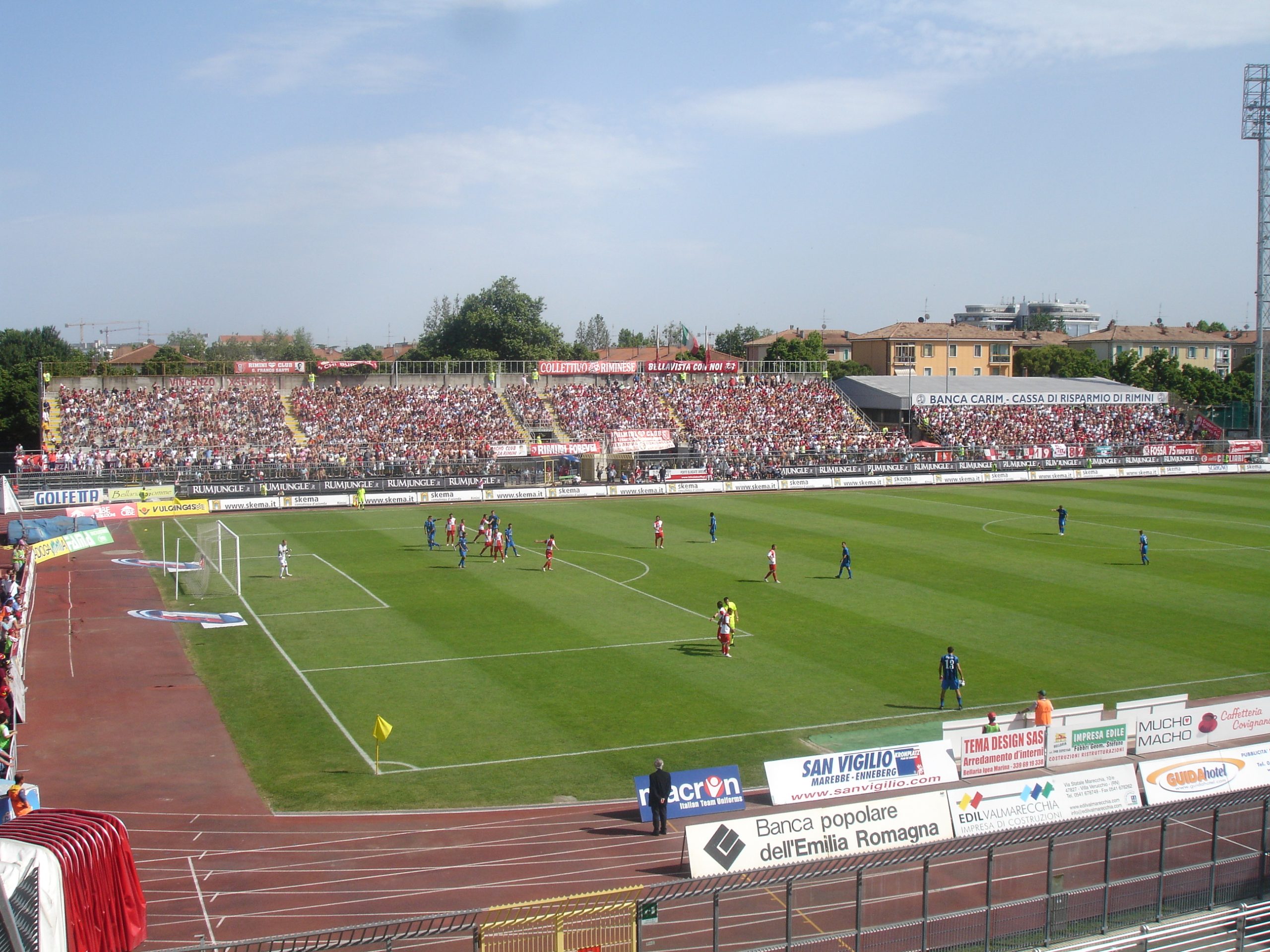 Dal Prato della Sartona allo Stadio Romeo Neri: la storia del campo di calcio di Rimini